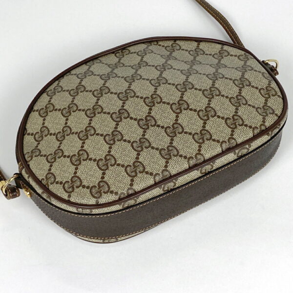 1000066444649 12 Gucci GG Pattern Crossbody Shoulder Bag Canvas Beige Brown