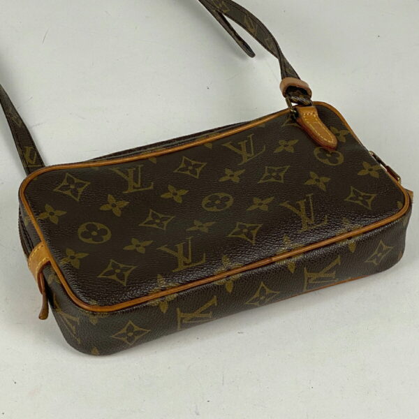 1000066569281 12 Louis Vuitton Pochette Marly Bandouliere Crossbody Shoulder Bag Monogram Brown