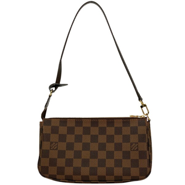 1000066704811 13 Louis Vuitton Pochette Accessoire Handbag Damier Brown