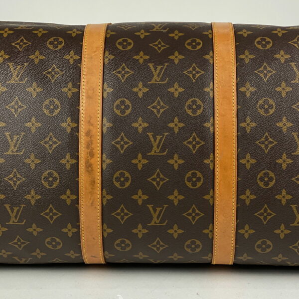 1000066725113 12 Louis Vuitton Keepall 60 Bag Monogram Brown