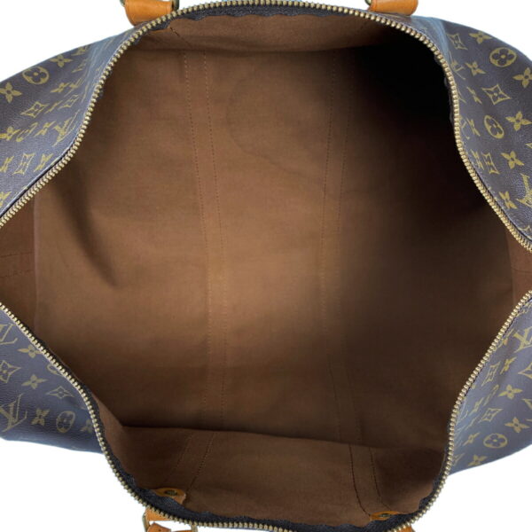 1000066730001 18 Louis Vuitton Keepall Bandouliere 55 2WAY Bag Monogram Brown