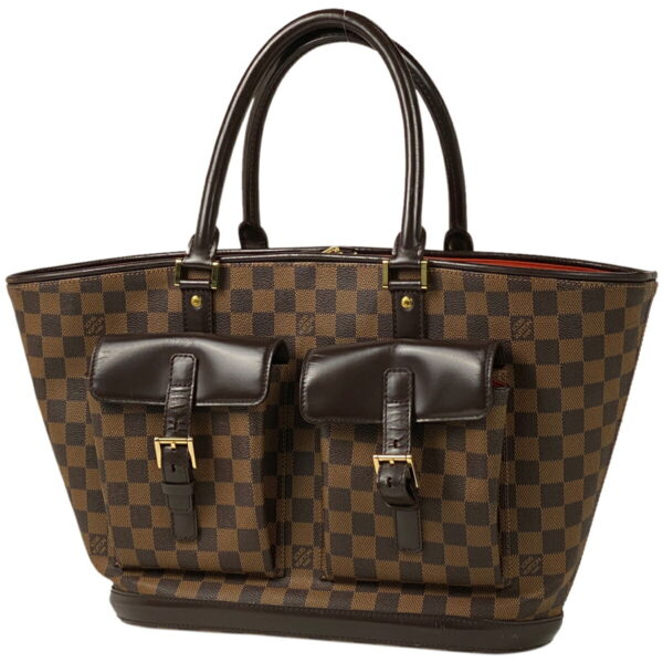 1000066757329 11 Louis Vuitton Manosque GM Handbag Damier Brown