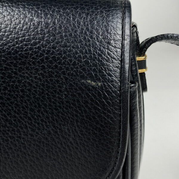 1000066818105 13 Burberry Leather Crossbody Shoulder Bag Black