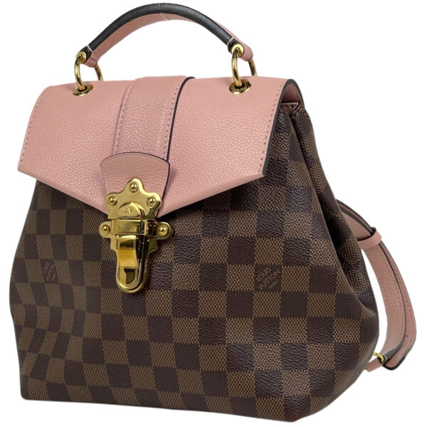 1000066867240 11 Louis Vuitton Clapton Backpack Rucksack Damier Brown Magnolia Pink