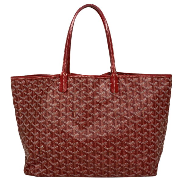 1000066889365 13 Goyard Saint Louis PM Reversible Shoulder Bag Canvas Red