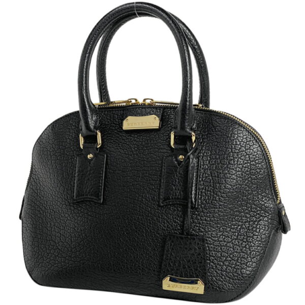 1000066964079 11 Burberry Leather Handbag Black