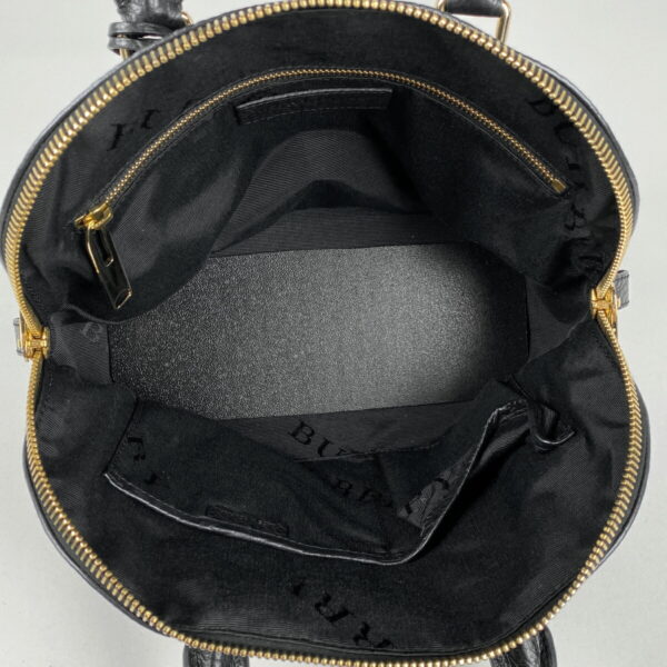 1000066964079 16 Burberry Leather Handbag Black