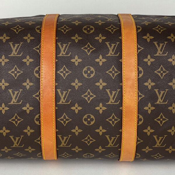 1000067038939 12 Louis Vuitton Keepall 50 Bag Monogram Brown