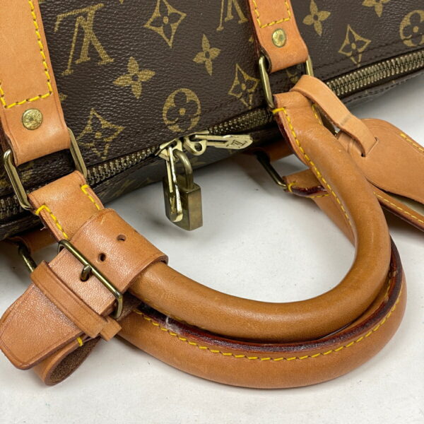 1000067038939 16 Louis Vuitton Keepall 50 Bag Monogram Brown