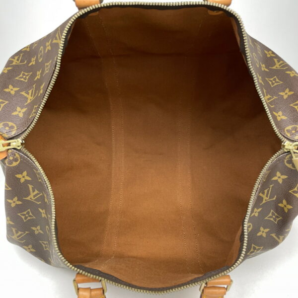 1000067038939 17 Louis Vuitton Keepall 50 Bag Monogram Brown