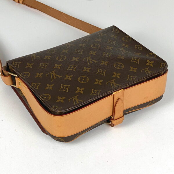 1000067206802 12 Louis Vuitton Cartesiere 22 Crossbody Shoulder Bag Monogram Brown