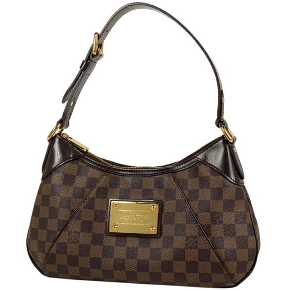 1000067229450 11 Louis Vuitton Thames PM Shoulder Bag Damier Brown