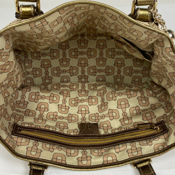 1000067298012 16 Gucci GG Pattern Sherry Line Tote Bag GG Canvas Beige