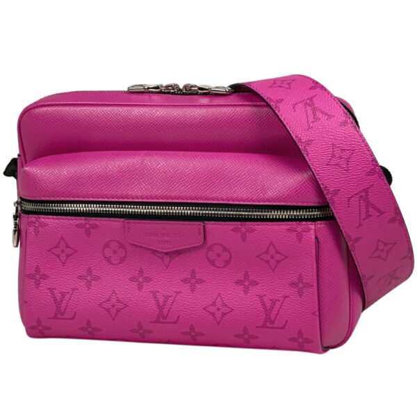 1000067300241 11 Louis Vuitton Outdoor Messenger PM Eclipse Taigarama Fuchsia Pink