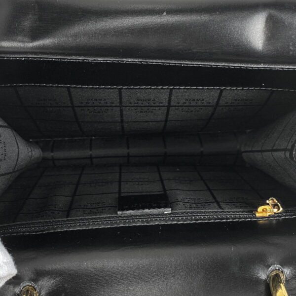 1000067593544 16 Celine W Flap Leather Handbag Black