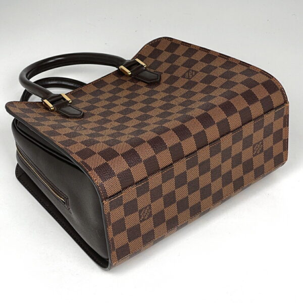 1000067704711 12 Louis Vuitton Triana Handbag Damier Brown