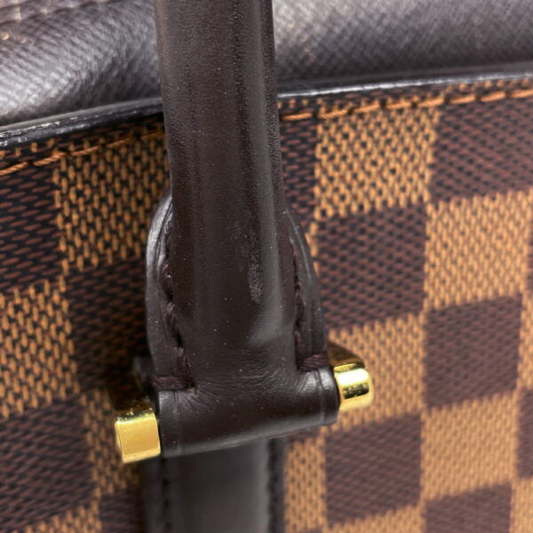 1000067704711 15 Louis Vuitton Triana Handbag Damier Brown