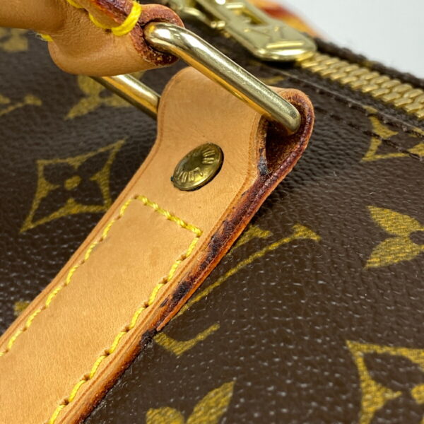 1000067749514 16 Louis Vuitton Keepall Bandouliere 55 Bag Monogram Brown