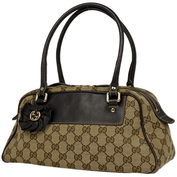 1000067760830 11 Gucci GG Pattern Interlocking G Mini Handbag GG Canvas Brown