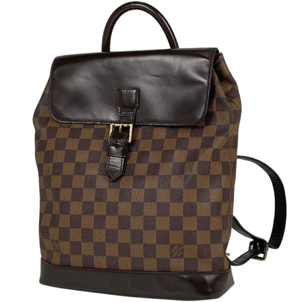 1000067847043 11 Louis Vuitton Soho Backpack Damier Brown