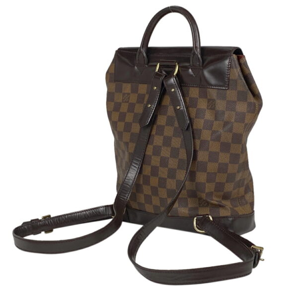 1000067847043 12 Louis Vuitton Soho Backpack Damier Brown