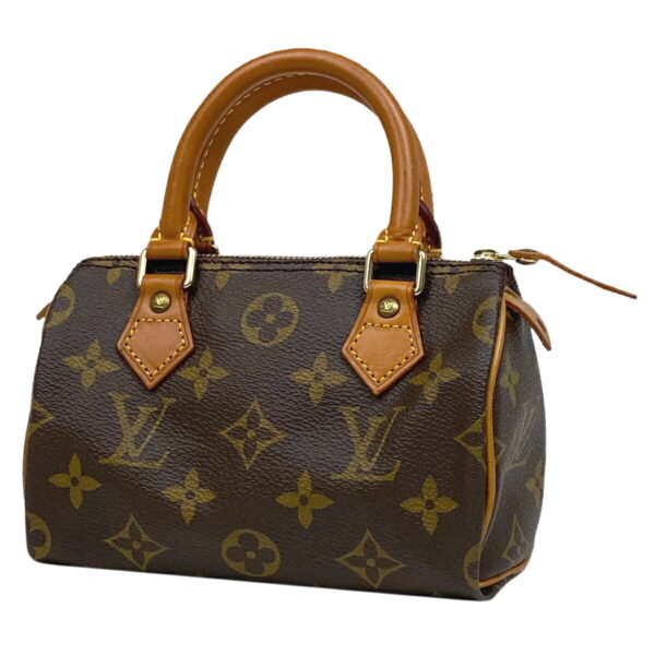 1000067848811 11 Louis Vuitton Mini Speedy Shopping Handbag Monogram Brown