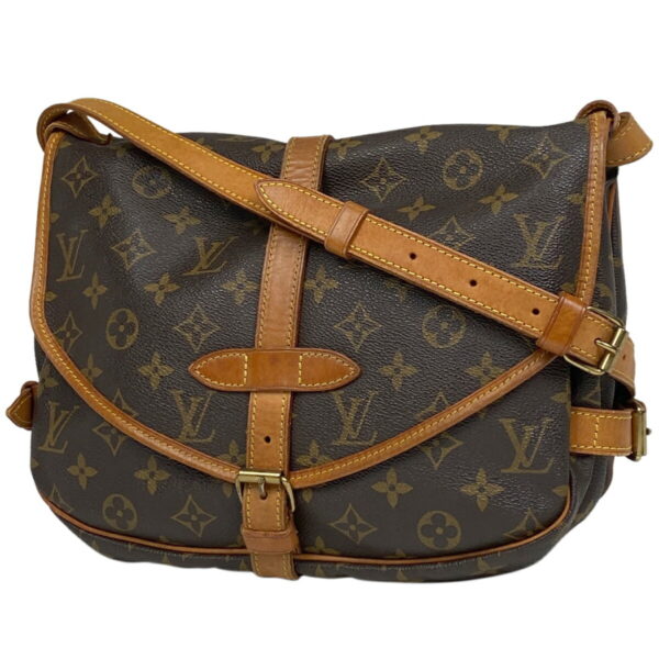 1000067859718 11 Louis Vuitton Saumur 30 Crossbody Shoulder Bag Monogram Brown