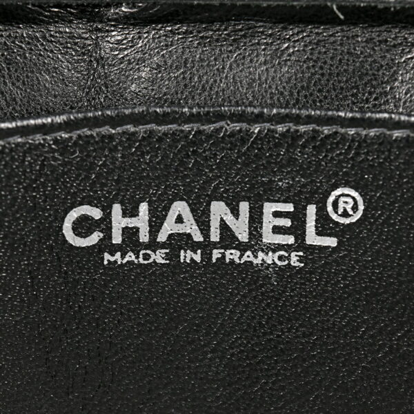 1000067863548 14 Chanel Coco Mark Chain Shoulder Bag Leather Black