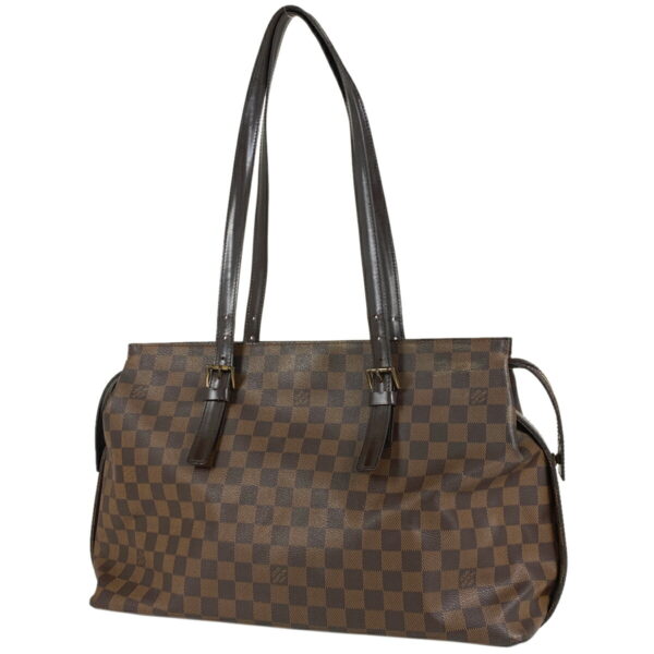 1000067867515 11 Louis Vuitton Chelsea Tote Bag Damier Brown