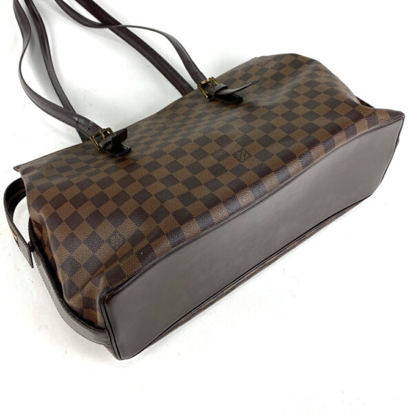 1000067867515 12 Louis Vuitton Chelsea Tote Bag Damier Brown