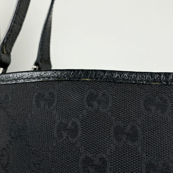 1000067871468 13 Gucci GG Pattern Tote Bag GG Canvas Black