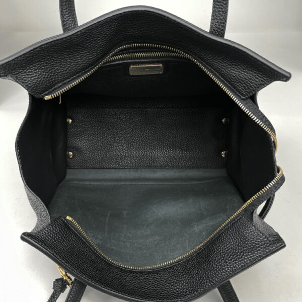 1000067998578 17 Salvatore Ferragamo Amy Tote Gancini Handbag Leather Black