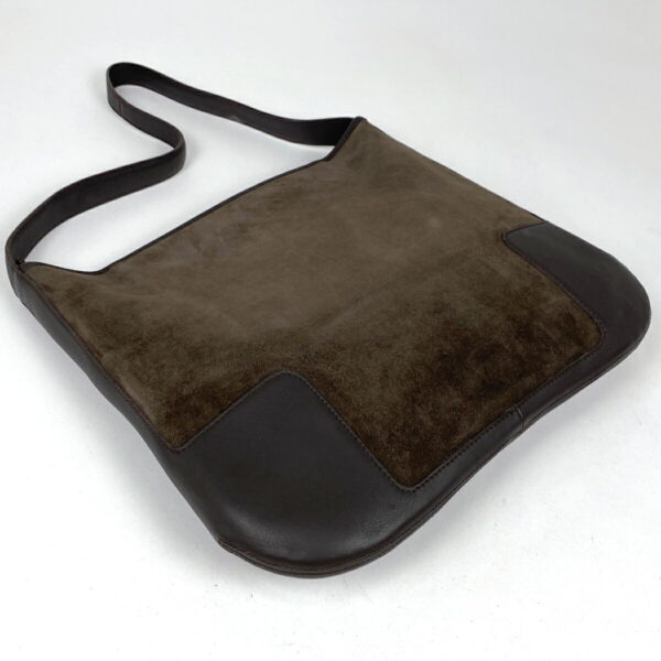 1000068063053 12 Loewe Anagram Shoulder Bag Suede Brown