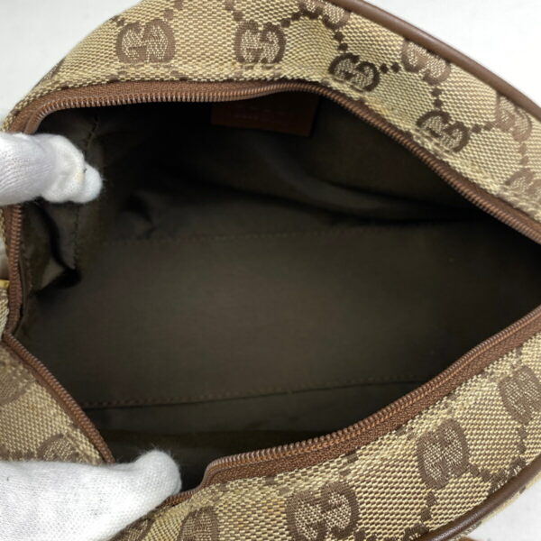 1000068097430 16 Gucci GG Pattern Mini Shoulder Bag GG Canvas Brown