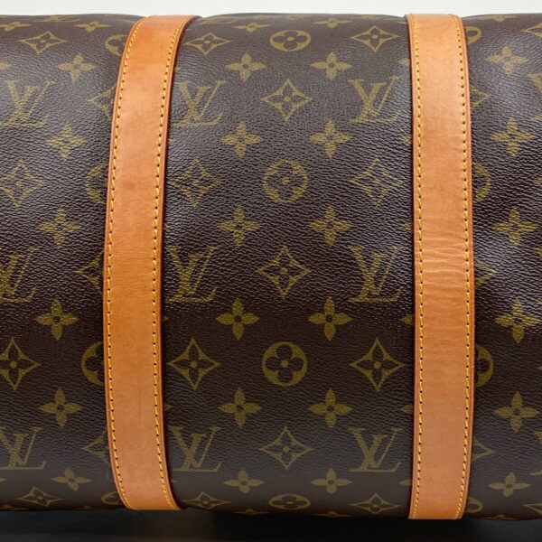 1000068161650 12 Louis Vuitton Keepall 50 Travel Bag Monogram Brown