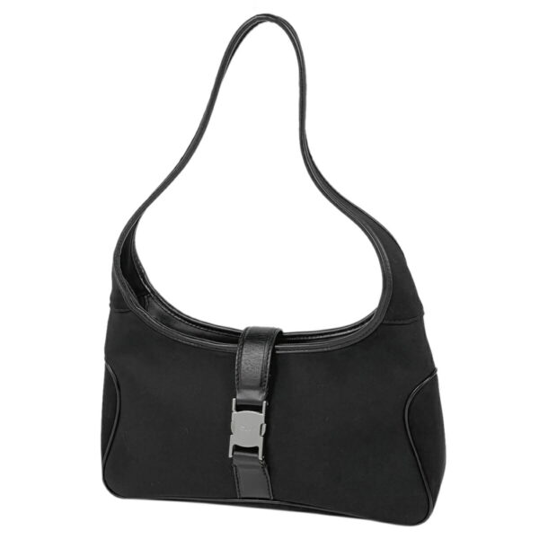 1000068211331 11 Salvatore Ferragamo Shoulder Handbag Nylon Black