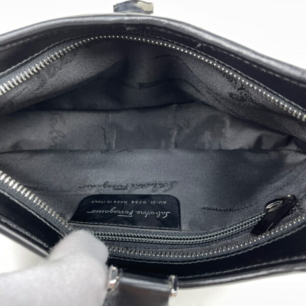 1000068211331 14 Salvatore Ferragamo Shoulder Handbag Nylon Black