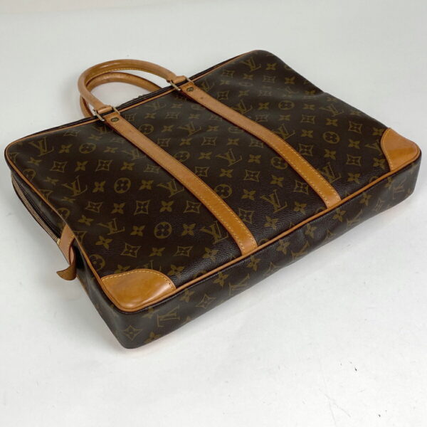 1000068221965 12 Louis Vuitton Porte de Cumin Voyage Handbag Monogram Brown