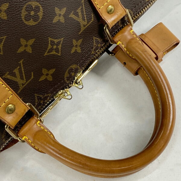 1000068271823 16 Louis Vuitton Keepall 50 Bag Monogram Brown