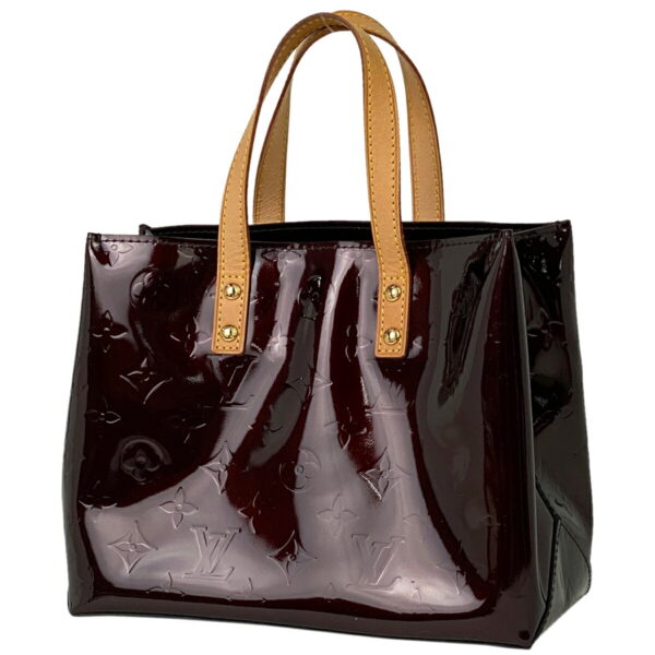 1000068280481 11 Louis Vuitton Lead PM Tote Bag Monogram Vernis Amarant