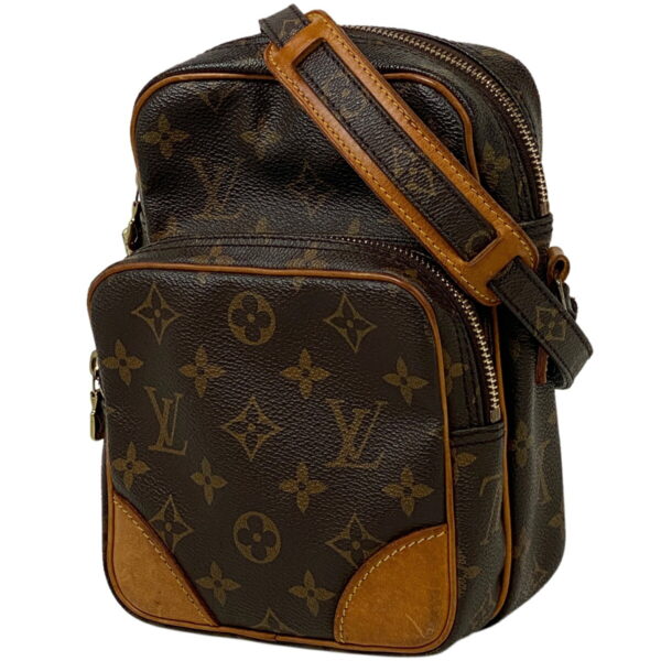 1000068375828 11 Louis Vuitton Amazon Crossbody Shoulder Bag Monogram Brown