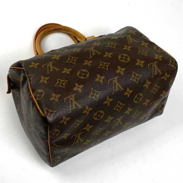 1000068381911 12 Louis Vuitton Speedy 25 Bag Monogram Brown