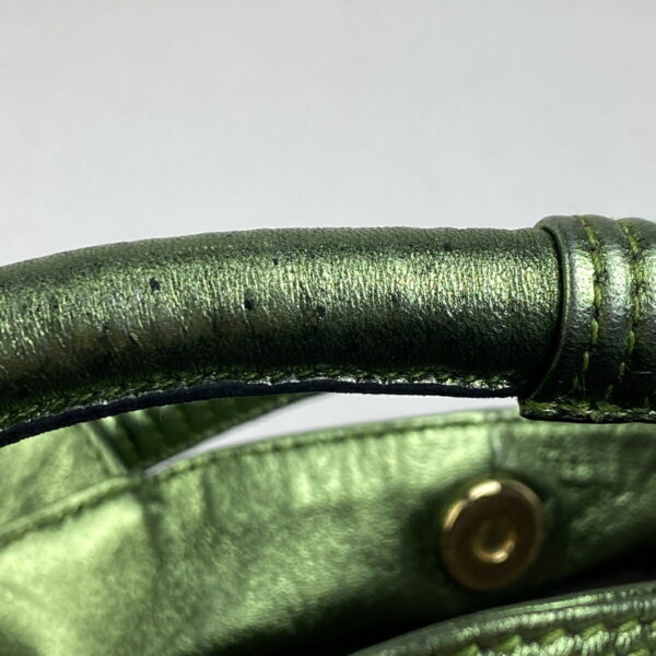 1000068431654 14 Loewe Nappa Aire Handbag Leather Green