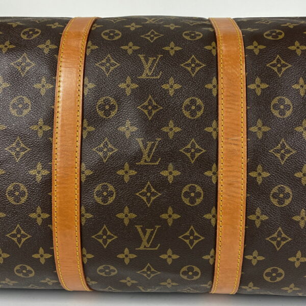 1000068455841 12 Louis Vuitton Keepall 60 Bag Monogram Brown