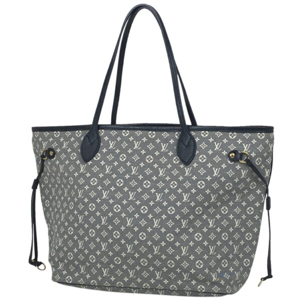 1000068666261 11 Louis Vuitton Neverfull MM Tote Bag Monogram Ideal Ankle Navy