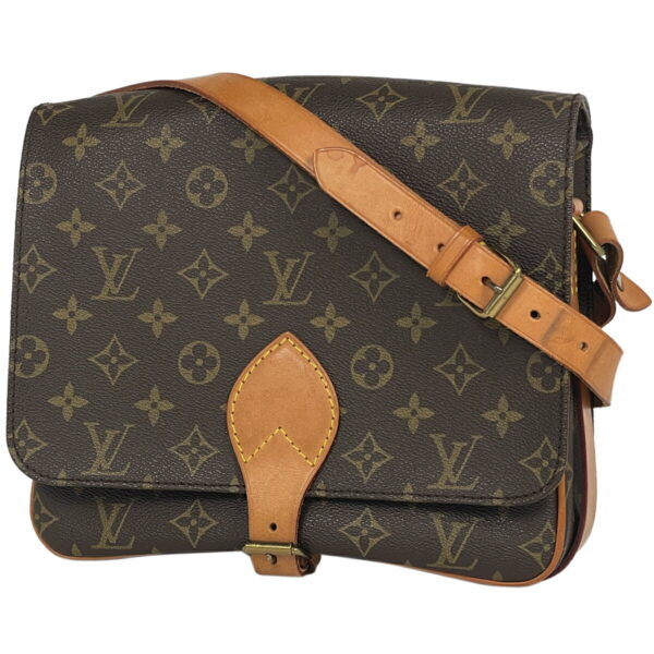 1000068817670 11 Louis Vuitton Cartesier Crossbody Shoulder Bag Monogram Brown