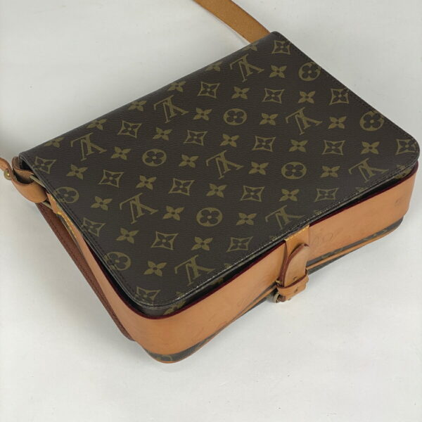 1000068817670 12 Louis Vuitton Cartesier Crossbody Shoulder Bag Monogram Brown