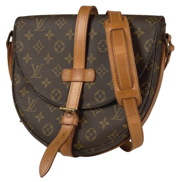 1000068817748 11 Louis Vuitton Chantilly GM Crossbody Shoulder Bag Monogram Brown