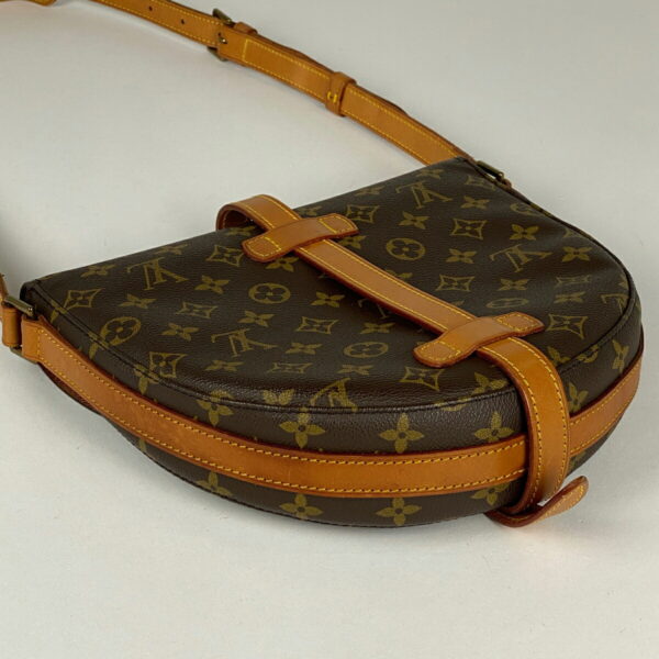 1000068817748 12 Louis Vuitton Chantilly GM Crossbody Shoulder Bag Monogram Brown