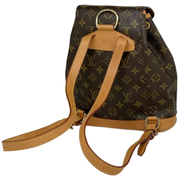 1000068843723 12 Louis Vuitton Montsouris MM Backpack Rucksack Monogram Brown